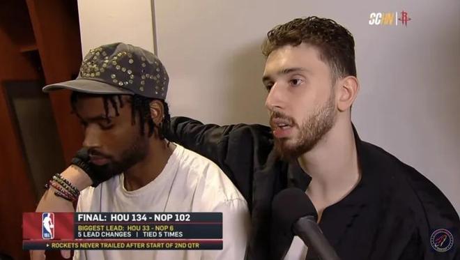 火箭大胜鹈鹕锁定前八 伊森三分爆发助球队重燃