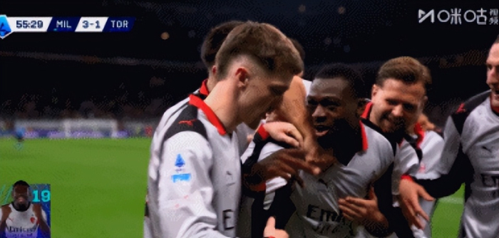 米兰战术调整显成效 三中卫转四后卫助胜都灵